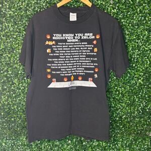 Y2k 2005 Nintendo Zelda Tee Size M